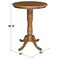 International Concepts Round 30 in Round Top Pedestal Table, 40.9 inH, Pecan, 30 in W, 30 in L, 40.9 in H, Wood, Pecan K59-30RT-6B-2 - alternate 4